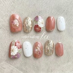 lei_143  ネイルチップ/卒業式/成人式/結婚式
