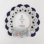 【New!!】Shabby Flower＊* chassic ダブルフリルレース首輪  [wf-100] ¥2500