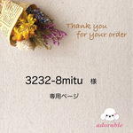 3232-8mitu様専用ページ