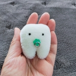 歯の妖精　乳歯ちゃん　ブローチ　ぬいぐるみ　緑