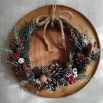 クリスマスリース　 森の贈り物