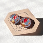 水彩TULIPピアス