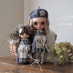 ブーケ刺繍のお洋服set