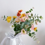 【poppy eucalyptus bouquet】ポピー ユーカリ ブーケ