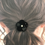 ビーズ刺繍ヘアゴム＊ブローチ＊キーホルダー