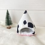 ハムスターのあったかテント⛺牛さん柄🐄