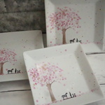 (お1人1枚限定)桜空角プレート
