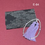 E-84再販　着物リメイク　正絹　紬　数珠入れ