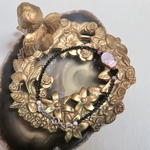 SALE ！！メメント・モリ◆Black spinel・Pink shell・Onyx・Ruby…