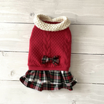 犬服 オーダー Xmas🎅ワンピース