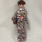 ジェニー・Momoko　黒・小紋