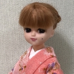 リカちゃん　着物 ピンク・桜