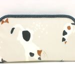 ラクチン♪長財布「ノンビリみけねこさん」