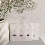 お車代用封筒【2枚セット】 トレーシングペーパー　結婚式