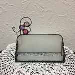 名刺スタンド☆彡ピンク&パープル