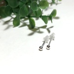 再入荷！純銀製＊ボールピアス