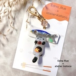 🍁秋刀魚大好きぶち猫ちゃん🐟🐱 Edna_Rue × atelier kotoca collaboration 