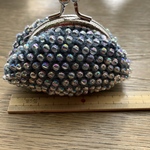 ビーズの小銭入れがま口