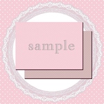 シンプルドット_ pink 10枚