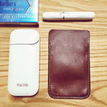 droidescape様注文品 iQOS(アイコス)マモルクンレザーケース縫糸白(本体)