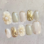 No.10ネイルチップ■ニュアンスネイル■オーダーネイルチップ