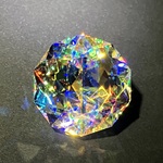 【導きの聖石 アルクトゥルス】　宝石型カットオブジェ(2210A)　（10画 Sサイズ）