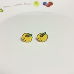ゆずのピアス