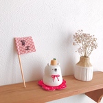 ꫛꫀꪝ✧‧˚ほのぼのシロクマさん、鏡餅になっちゃった？！ʕ•ᴥ•ʔの巻