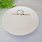 SALE✰シマエナガのちょうど良いお皿【直径15cm】