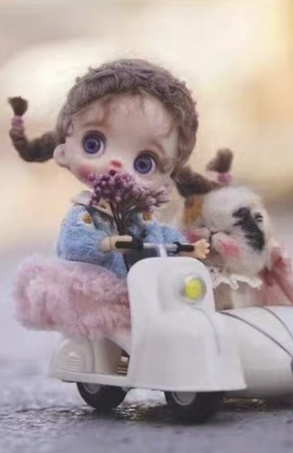オビツ11モヘアウィッグ　OB11ウィッグ
