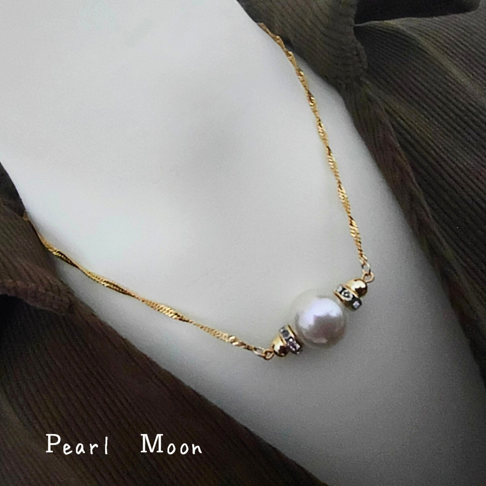 PearlForLife　タヒチアンパールネックレス 11mm ゴールドプレート 4f371237c275c26e5c3c26dec32b22