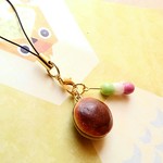 和菓子ストラップ