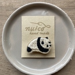 パンダのブローチ