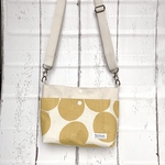 ☆限定カラーあんぱん柄生地と帆布のサコッシュ☆ショルダーバッグ☆