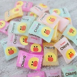 【30個】デコパーツ  キャンディ  ひよこ