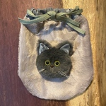 保護猫チャリティ巾着A