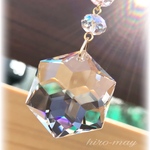 訳あり＃8135　Hexgon　Star　28×24.5ｍｍ　１個・スワロフスキー【素材】