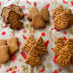 送料無料！ホワイトチョコペン&クリスマスカードプレゼント！限定クリスマスクッキー１８枚