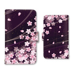 大人 桜 スマホケース 手帳型 携帯ケース 受注制作 カバー ケース