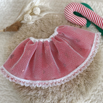 クリスマススカート(ホワイト)