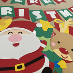 壁面　12月　「メリークリスマス」