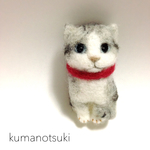 ⊿ catブローチ