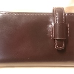  つやつやキップ  仔牛のレザーミドル財布　軽くてとっても柔らかい 