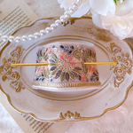 マジェステ　インド刺繍リボン　ポニーフック