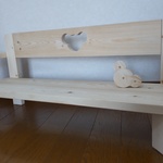 なおじろう様 専用 ぬいぐるみ用ベンチ Sサイズ３体用