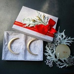 月箸置き2個Xmasギフト