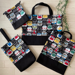 NEW＊男の子用＊入園入学グッズ。電車＊レッスンバッグ＊シューズ入れ＊体操服入れ＊歯ブラシコップ入れ＊ナップサックに変更も可能♪