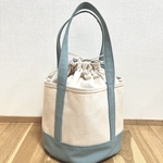 丸底トートバッグ