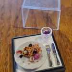 ぶどうのワッフル&ジュースセット