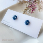 ピアス °+.*3point°+.*北欧風( スタッドピアス サージカルステンレス 樹脂ピアス ) パーツ変更可　小ぶり　小粒　小さめ